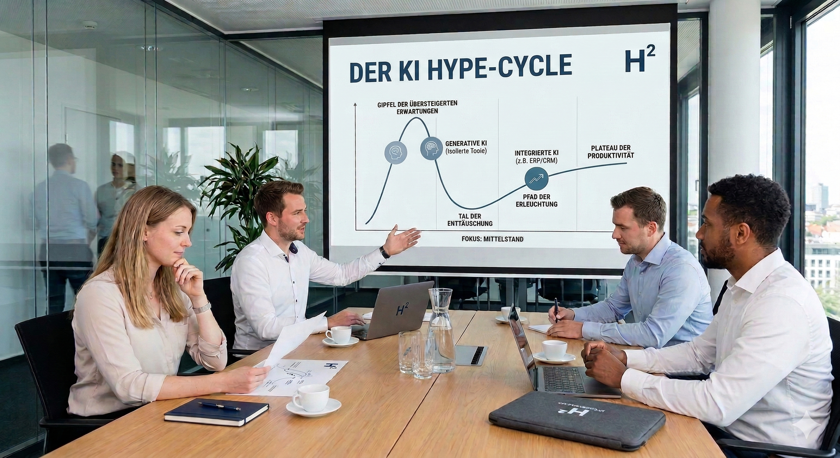 KI Strategie und Gartner Hype Cycle